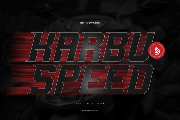 Karbu Speed Font - Featured Image