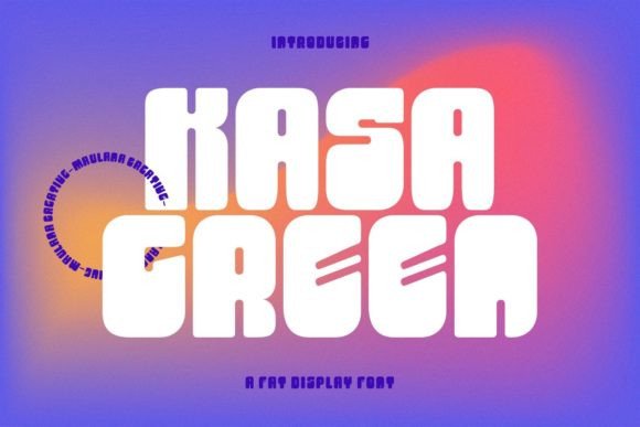 Kasa Green Font - Featured Image