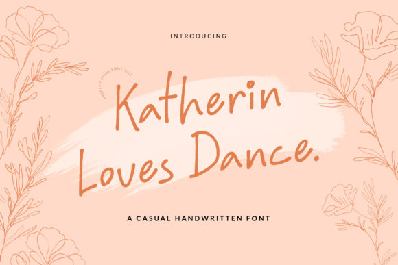 Katherin Loves Dance Font - Featured Image