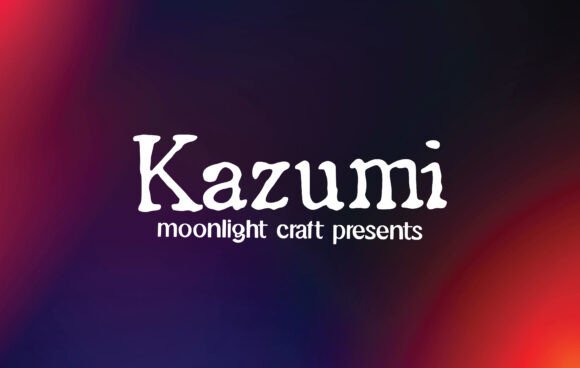 Kazumi Font - Featured Image