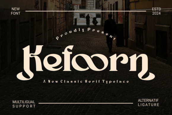 Kefoorn Font - Featured Image