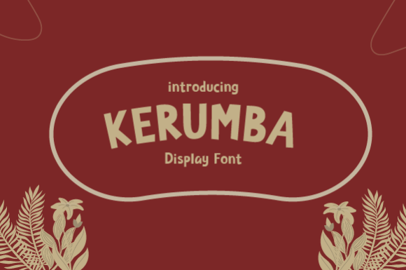 Kerumba Font - Featured Image