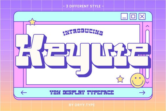 Keyute Font - Featured Image