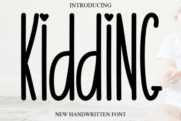 Kidding Font - Featured Image
