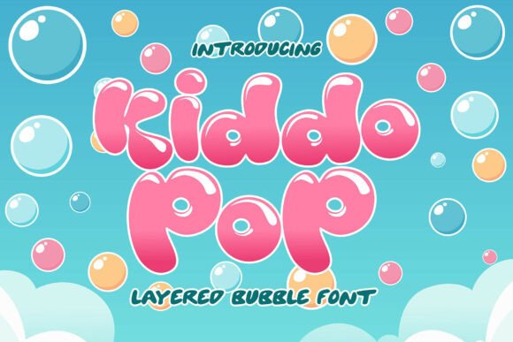 Kiddo Pop Font - Featured Image