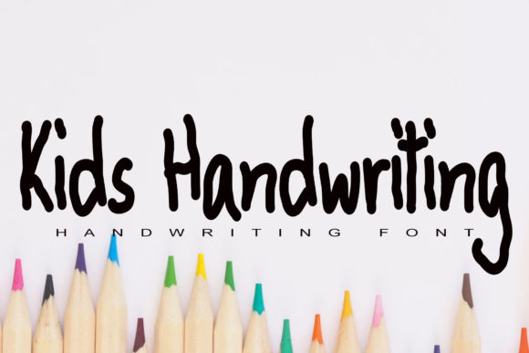 Kids Handwriting Font - Featured Image