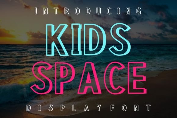 Kids Space Font - Featured Image