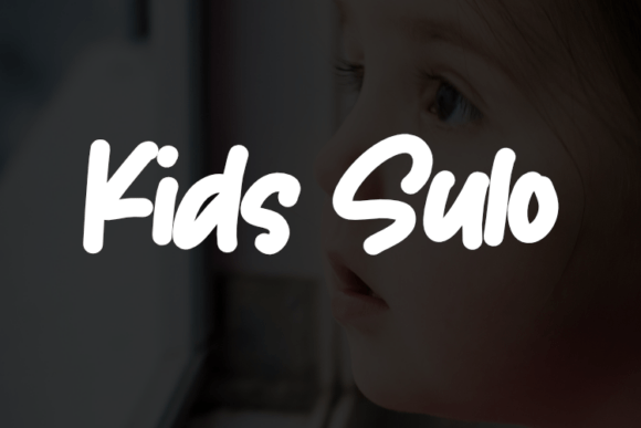 Kids Sulo Font - Featured Image