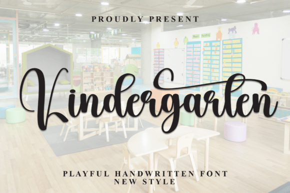 Kindergarten Font - Featured Image
