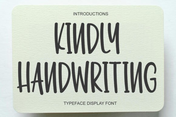 Kindly Handwriting Font - Featured Image