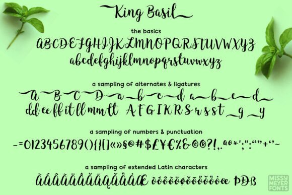 King Basil Font - Featured Image