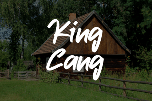 King Cang Font - Featured Image