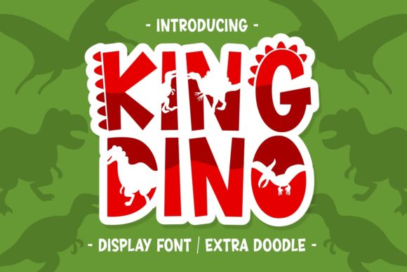 King Dino Font - Featured Image