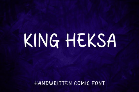 King Heksa Font - Featured Image