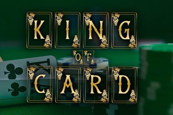 King of Card Font - Featured Image