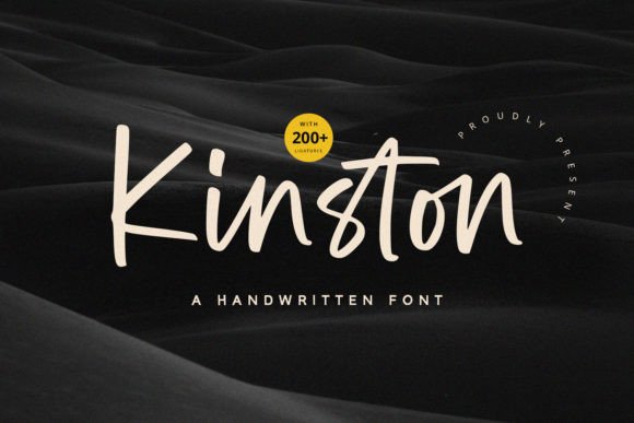 Kinston Font - Featured Image