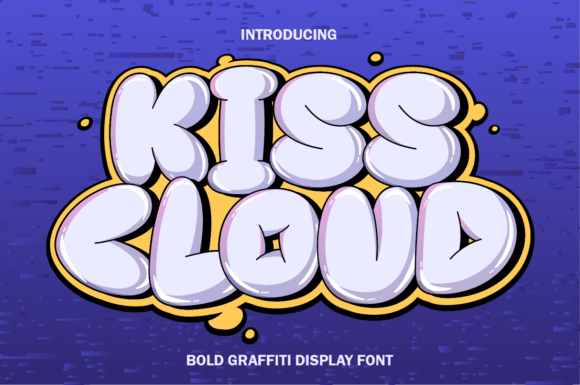 Kiss Cloud Font - Featured Image