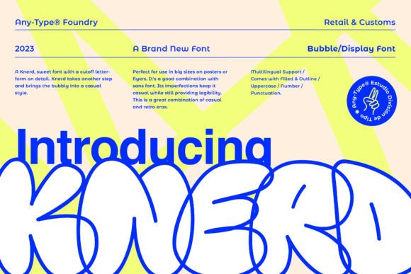 Knerd Font - Featured Image