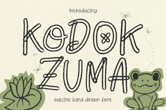 Kodok Zuma Font - Featured Image