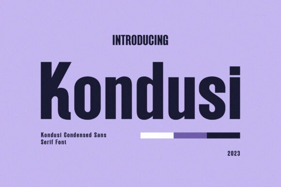 Kondusi Font - Featured Image