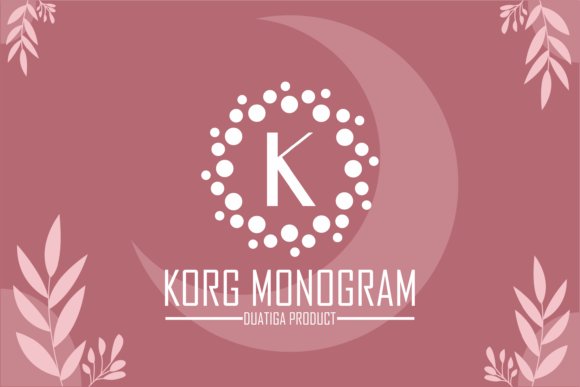 Korg Monogram Font - Featured Image