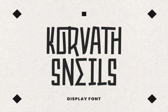 Korvath Sneils Font - Featured Image