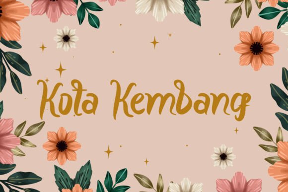 Kota Kembang Font - Featured Image