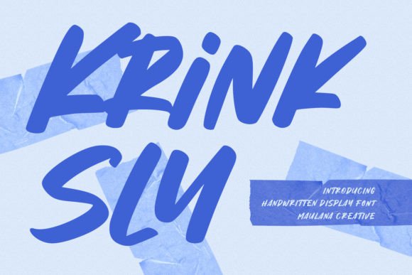 Krinksly Font - Featured Image