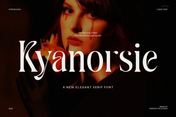 Kyanorsie Font - Featured Image