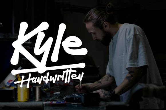 Kyle Handwritten Font - Featured Image