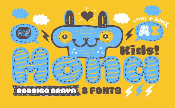 La Mona Kids Font - Featured Image