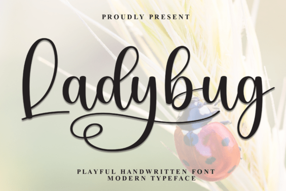 Ladybug Font - Featured Image