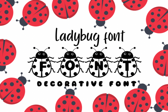 Ladybug Font Font - Featured Image