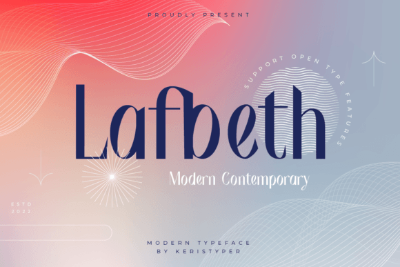 Lafbeth Font - Featured Image