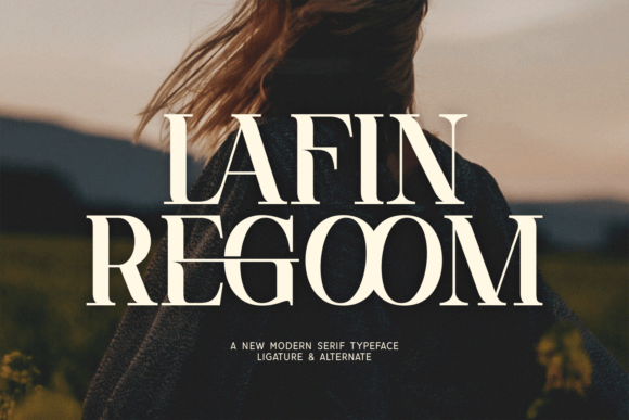 Lafin Regoom Font - Featured Image