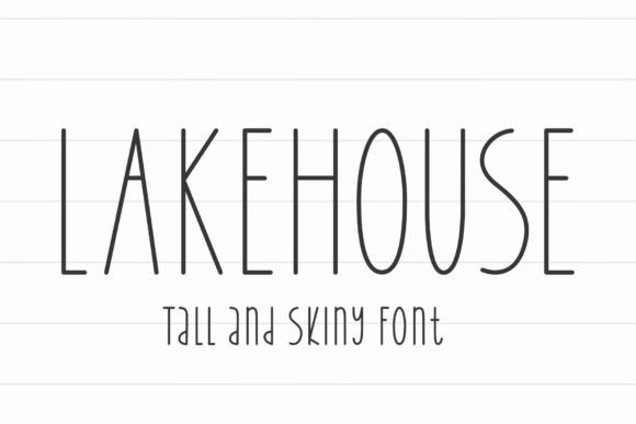 Lakehouse Font - Featured Image