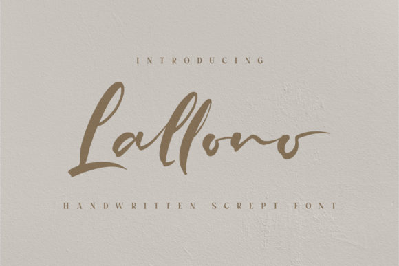 Lallono Font - Featured Image