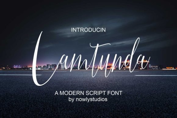 Lamtunda Font - Featured Image