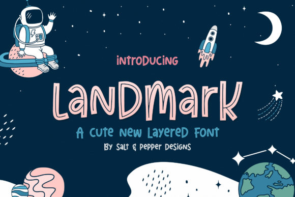 Landmark Trio Font - Featured Image