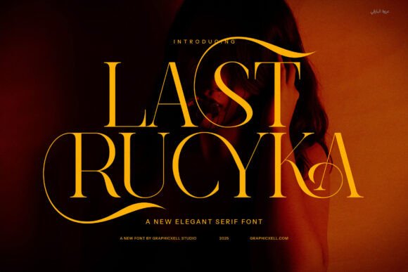 Last Rucyka Font - Featured Image