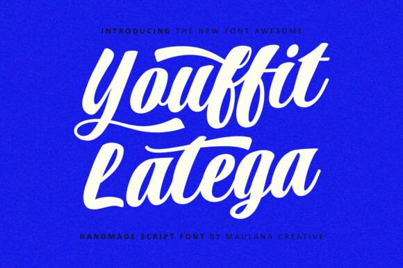 Latega Youffit Font - Featured Image