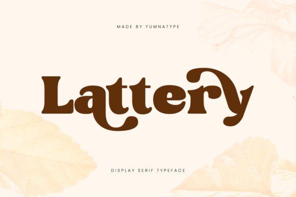 Lattery Font - Featured Image
