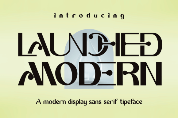 Launched Modern Font - Featured Image