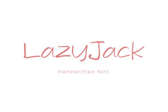Lazy Jack Font - Featured Image