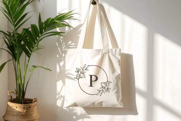 Leafy Monogram Font - Featured Image