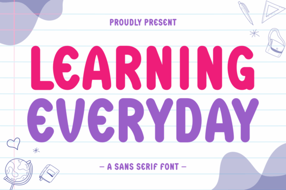 Learning Everyday Font - Featured Image