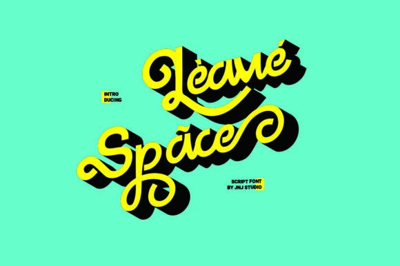 Leave Space Font - Featured Image