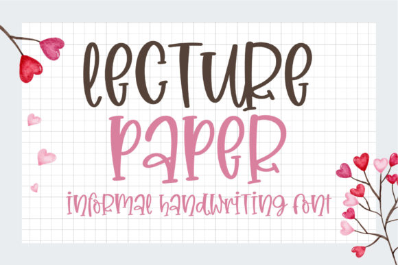 Lecture Paper Font - Featured Image