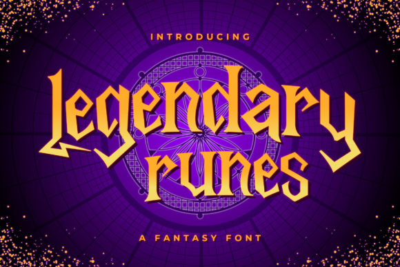 Legendary Runes Font - Featured Image
