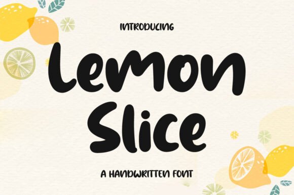 Lemon Slice Font - Featured Image